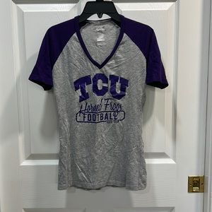 Shirt sleeved TCU t-shirt